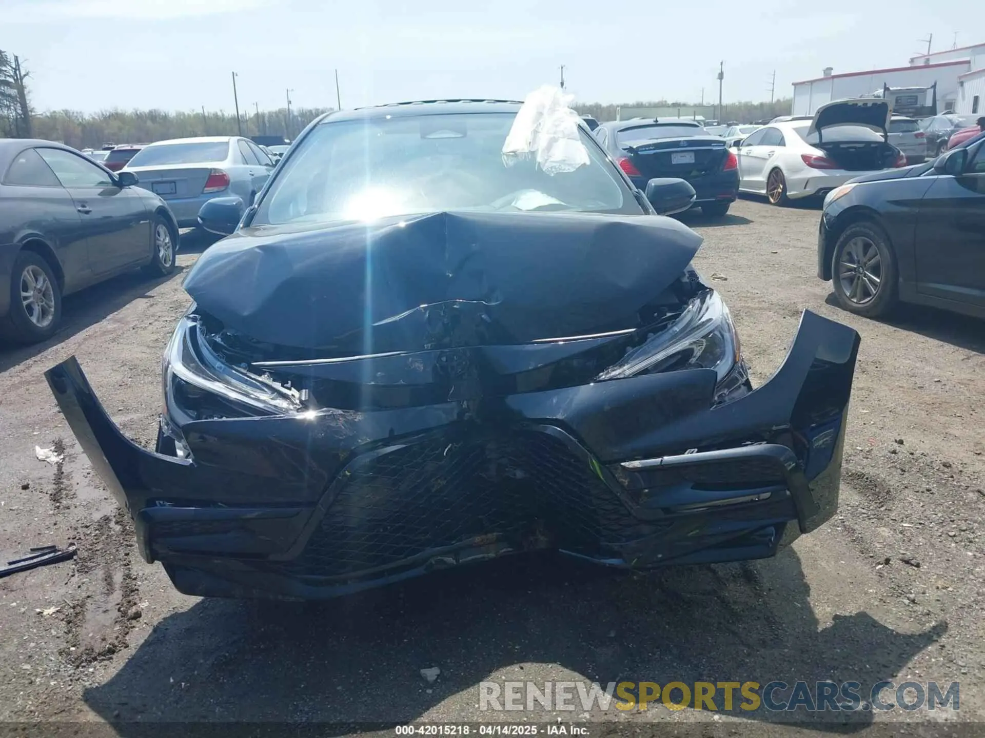 12 fotografías del automóvil dañado JTDP4MCE7PJ101316 TOYOTA COROLLA 2023