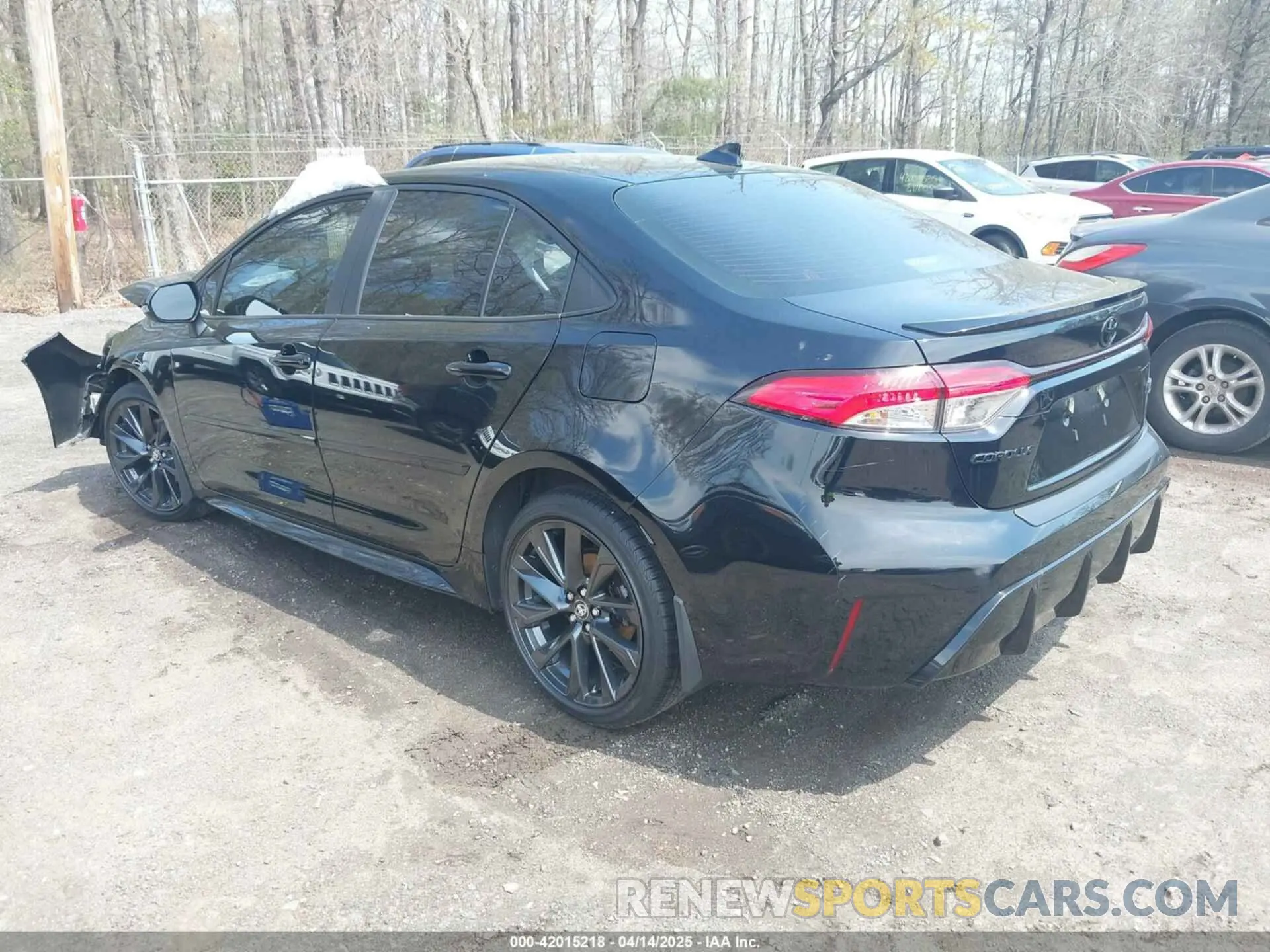 3 fotografías del automóvil dañado JTDP4MCE7PJ101316 TOYOTA COROLLA 2023