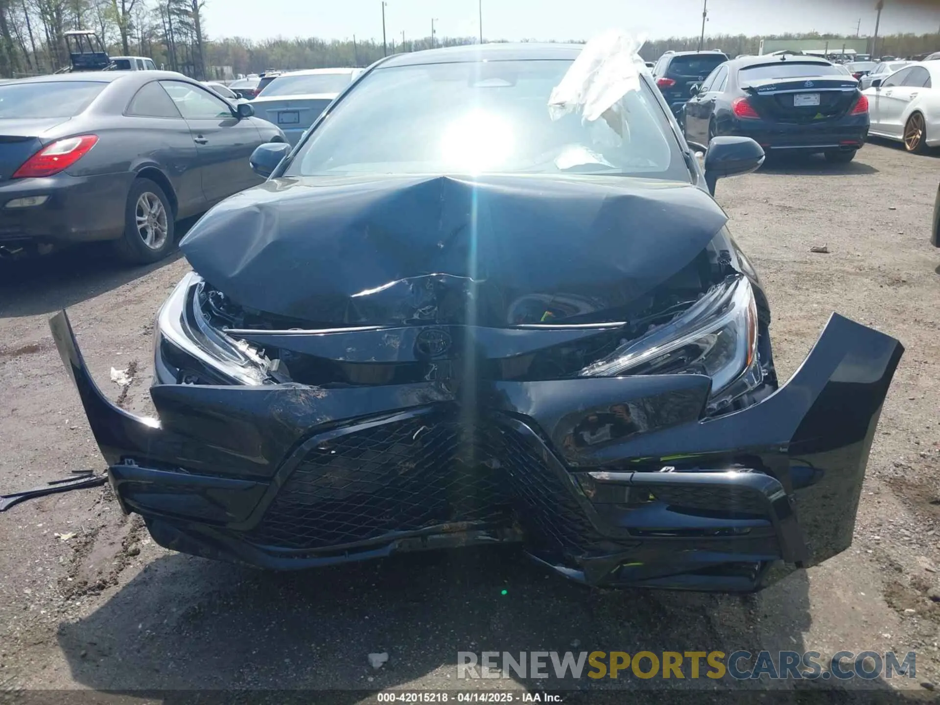 6 fotografías del automóvil dañado JTDP4MCE7PJ101316 TOYOTA COROLLA 2023