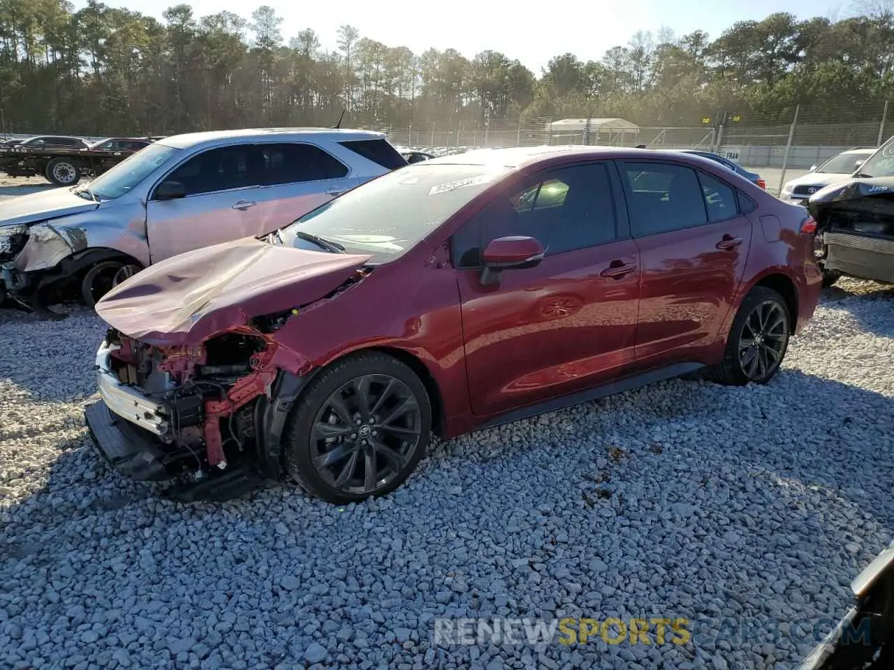 1 fotografías del automóvil dañado JTDP4MCE9PJ103407 TOYOTA COROLLA 2023