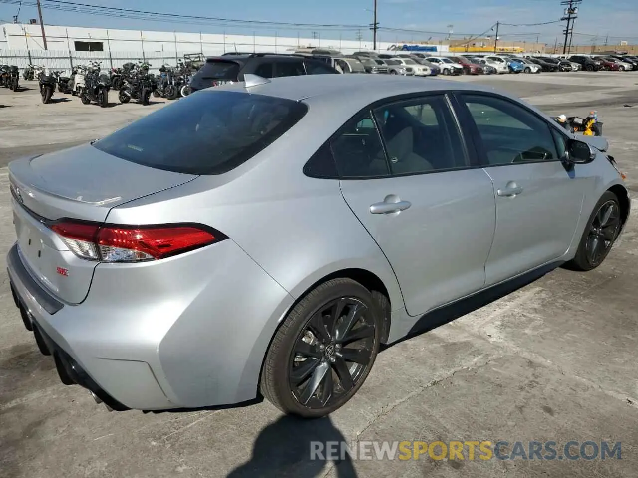 3 fotografías del automóvil dañado JTDP4MCEXP3514674 TOYOTA COROLLA 2023