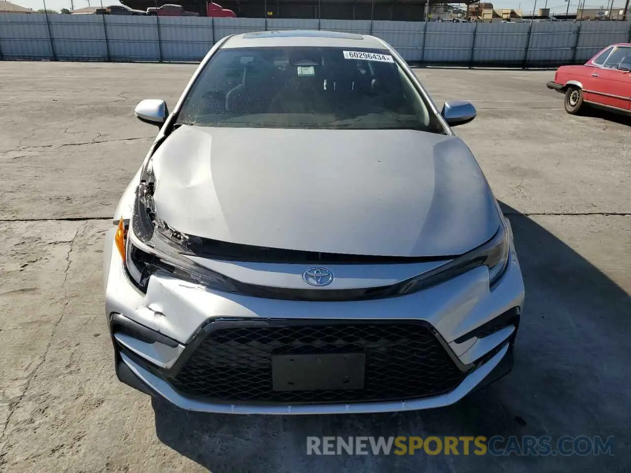 5 fotografías del automóvil dañado JTDP4MCEXP3514674 TOYOTA COROLLA 2023