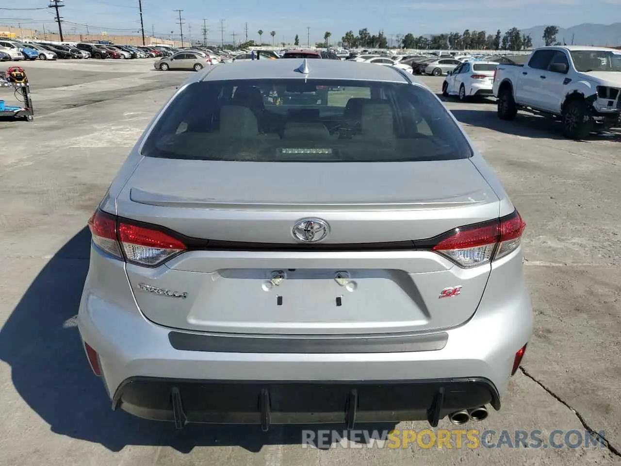 6 fotografías del automóvil dañado JTDP4MCEXP3514674 TOYOTA COROLLA 2023