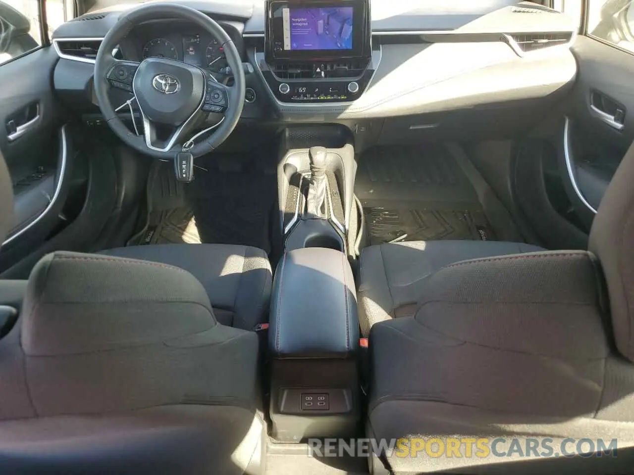 8 fotografías del automóvil dañado JTDP4MCEXP3514674 TOYOTA COROLLA 2023