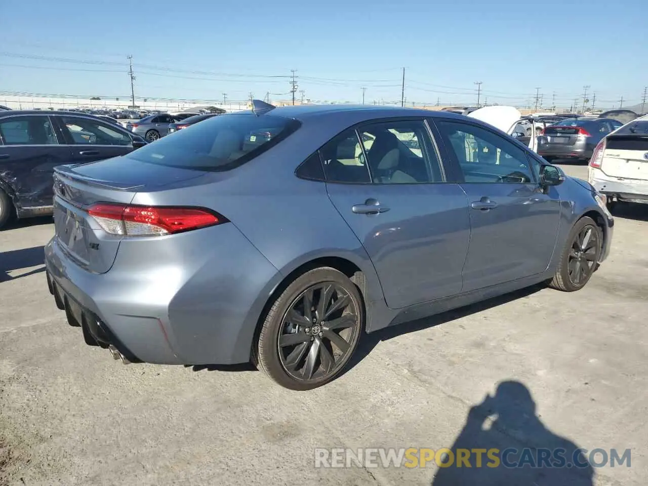 3 fotografías del automóvil dañado JTDP4MCEXPJ101830 TOYOTA COROLLA 2023