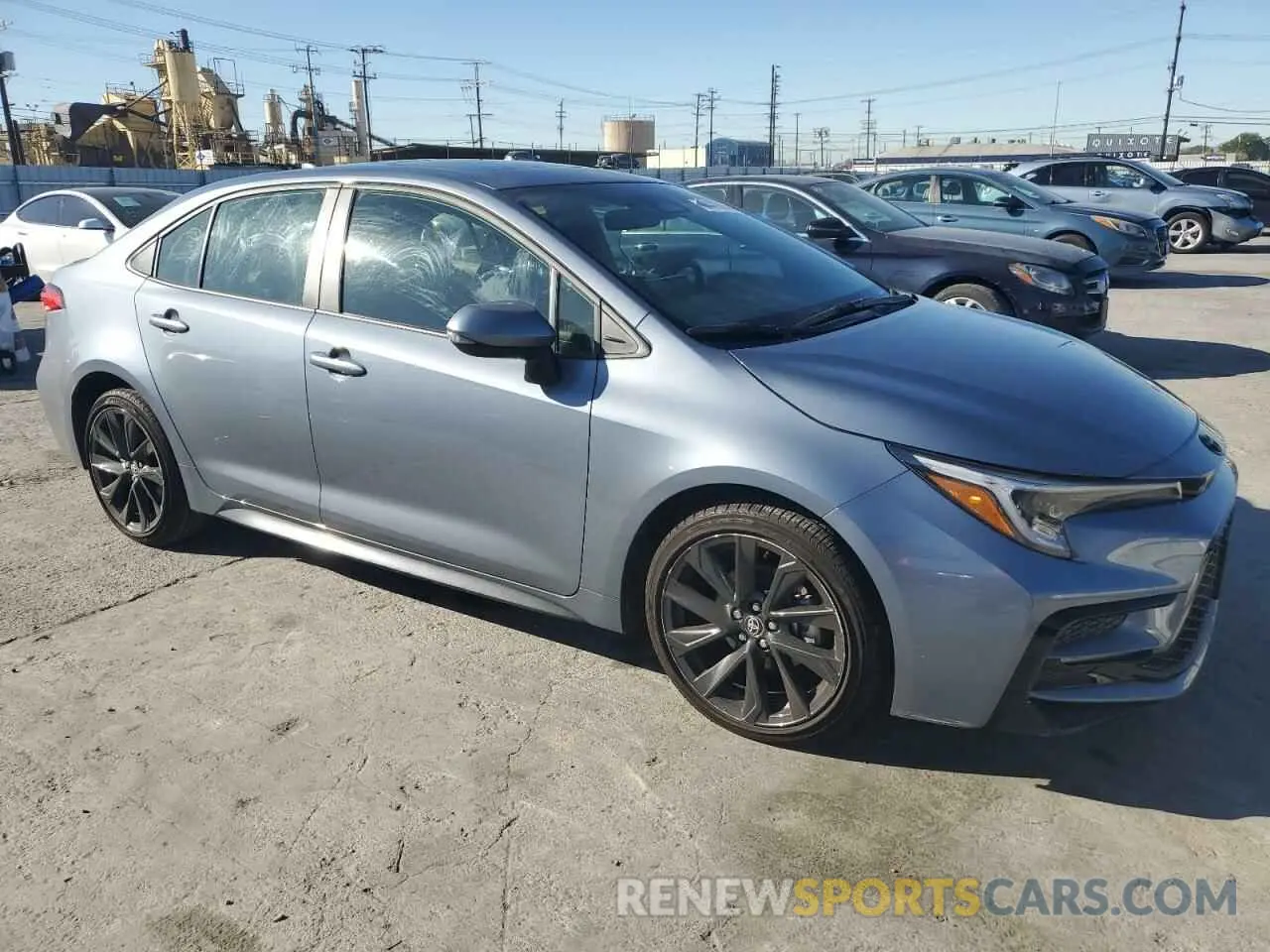 4 fotografías del automóvil dañado JTDP4MCEXPJ101830 TOYOTA COROLLA 2023