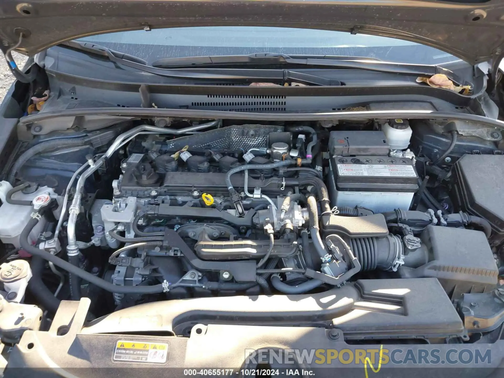 10 fotografías del automóvil dañado JTDS4MCE1P3517893 TOYOTA COROLLA 2023