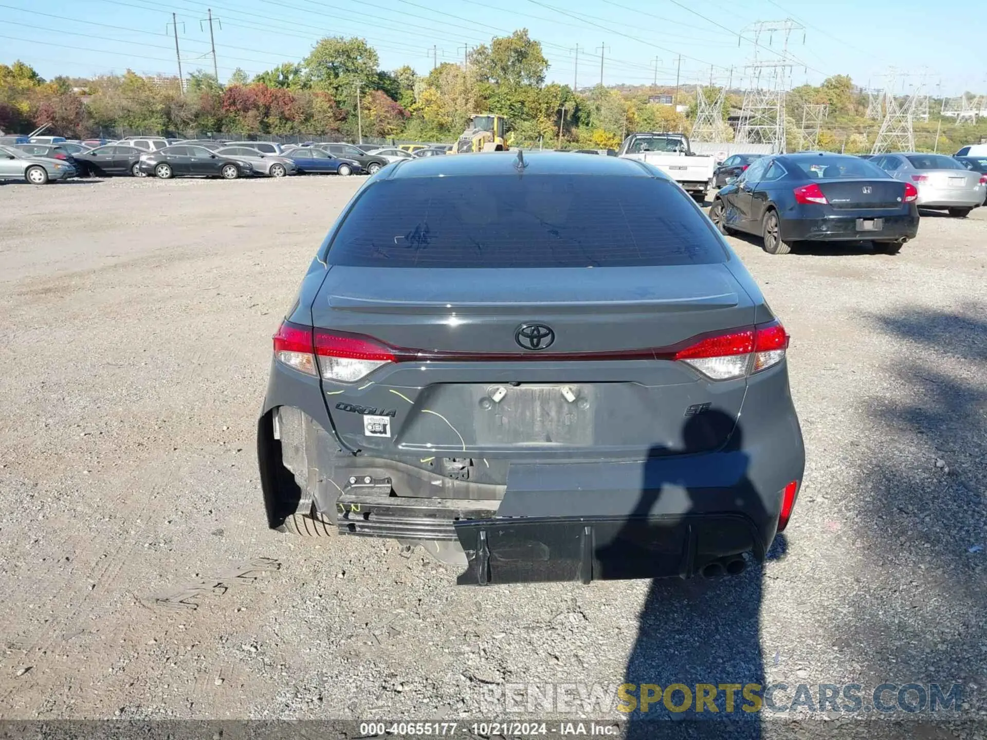 16 fotografías del automóvil dañado JTDS4MCE1P3517893 TOYOTA COROLLA 2023