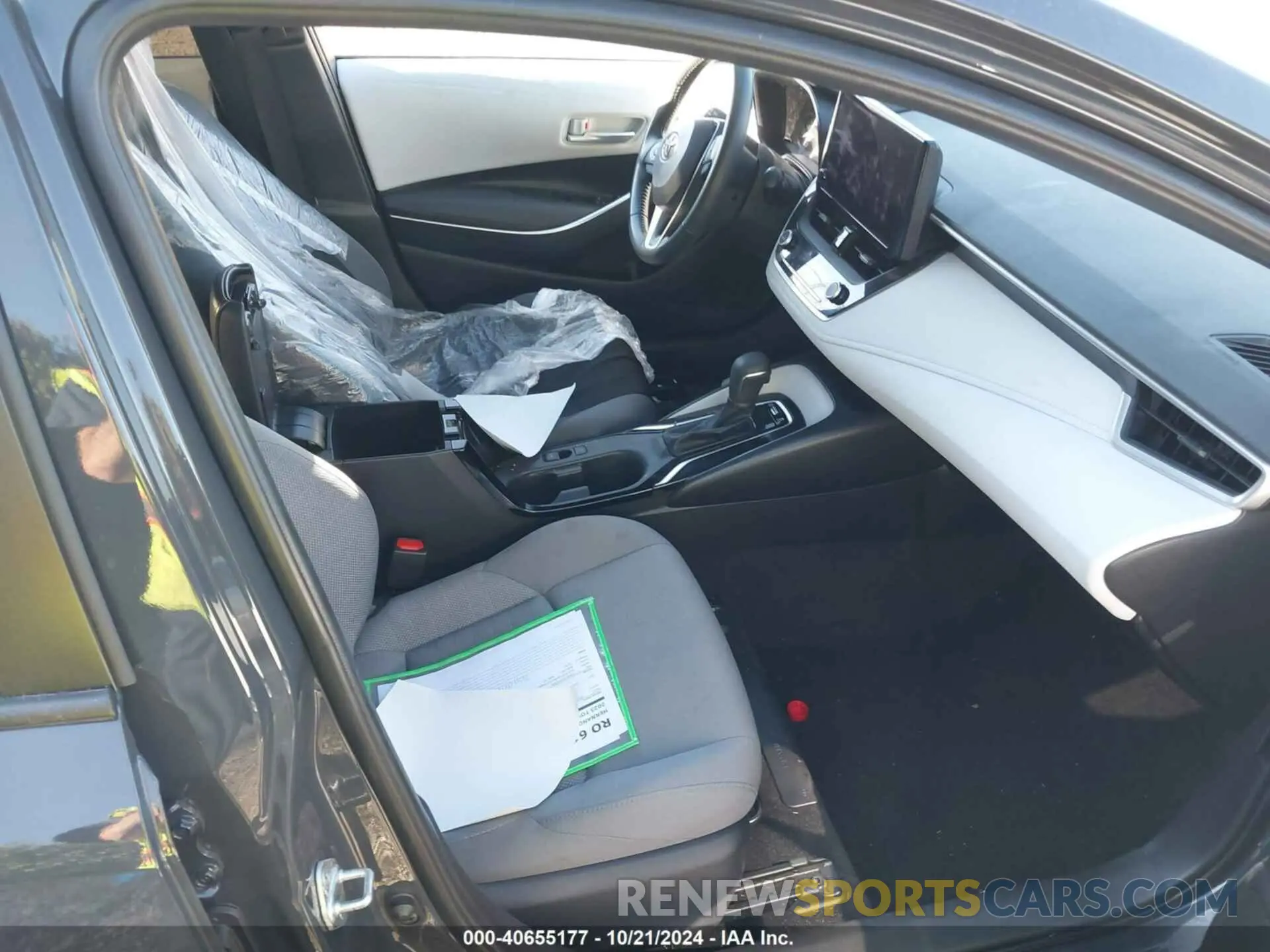 5 fotografías del automóvil dañado JTDS4MCE1P3517893 TOYOTA COROLLA 2023