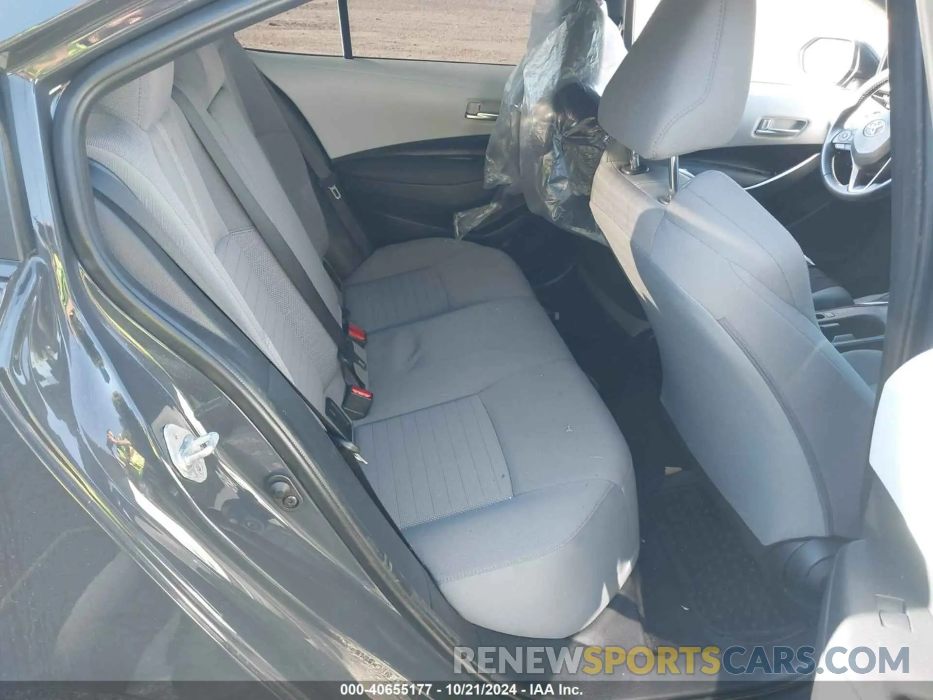 8 fotografías del automóvil dañado JTDS4MCE1P3517893 TOYOTA COROLLA 2023