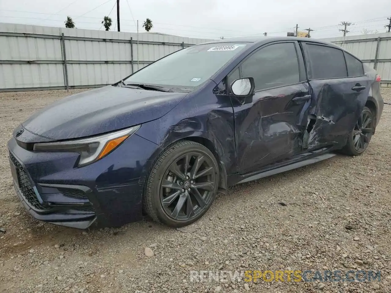 1 fotografías del automóvil dañado JTDS4MCE1PJ101385 TOYOTA COROLLA 2023