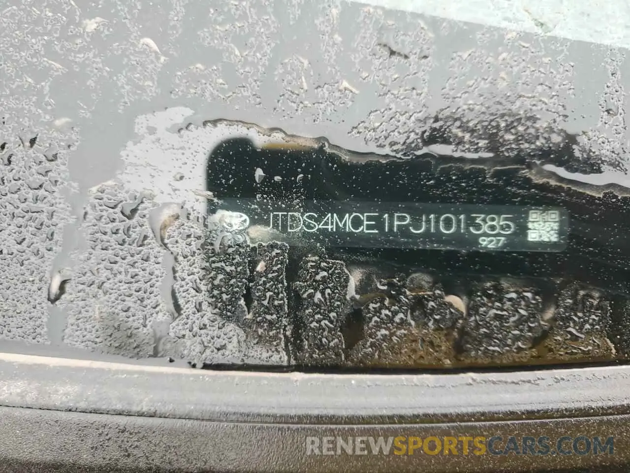 14 fotografías del automóvil dañado JTDS4MCE1PJ101385 TOYOTA COROLLA 2023