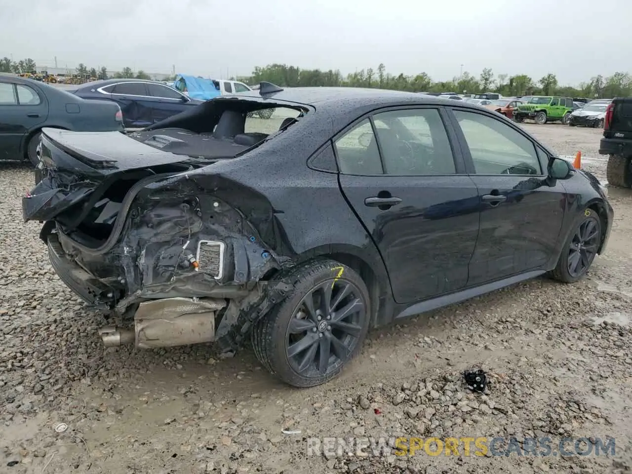3 fotografías del automóvil dañado JTDS4MCE4P3514602 TOYOTA COROLLA 2023
