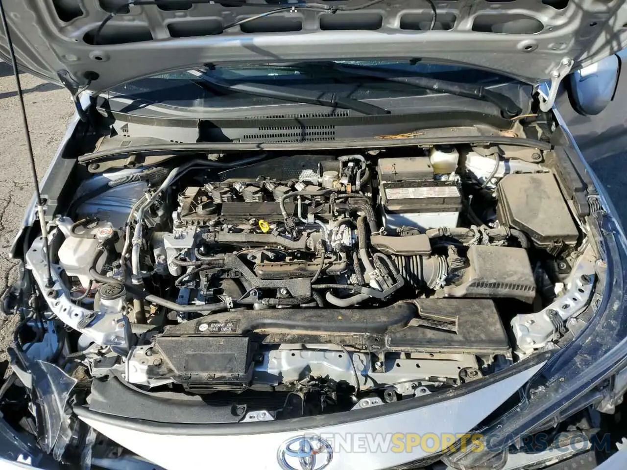 11 fotografías del automóvil dañado JTDS4MCE6P3517579 TOYOTA COROLLA 2023