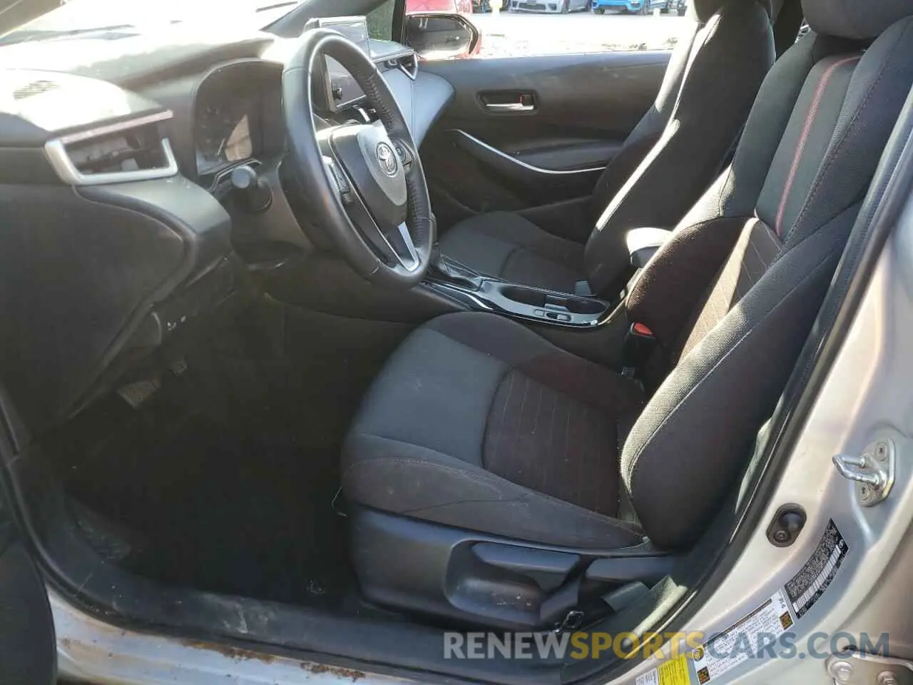 7 fotografías del automóvil dañado JTDS4MCE6P3517579 TOYOTA COROLLA 2023