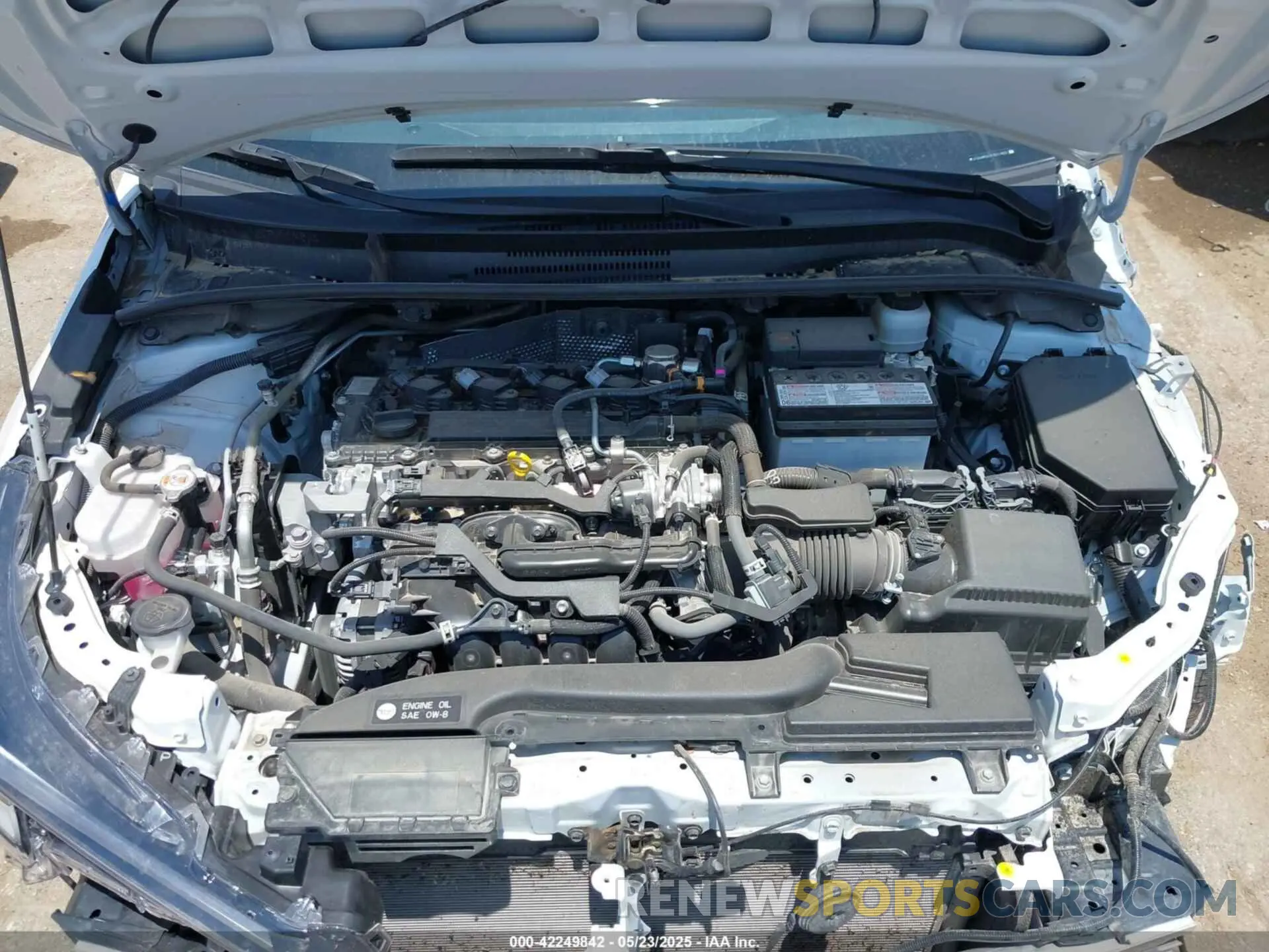 10 fotografías del automóvil dañado JTDS4MCE7P3517400 TOYOTA COROLLA 2023