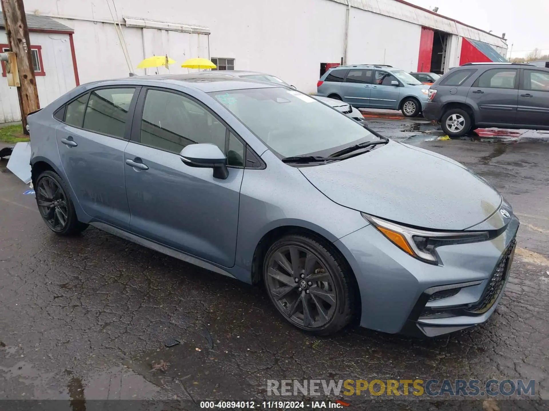 1 fotografías del automóvil dañado JTDT4MCE6PJ101855 TOYOTA COROLLA 2023