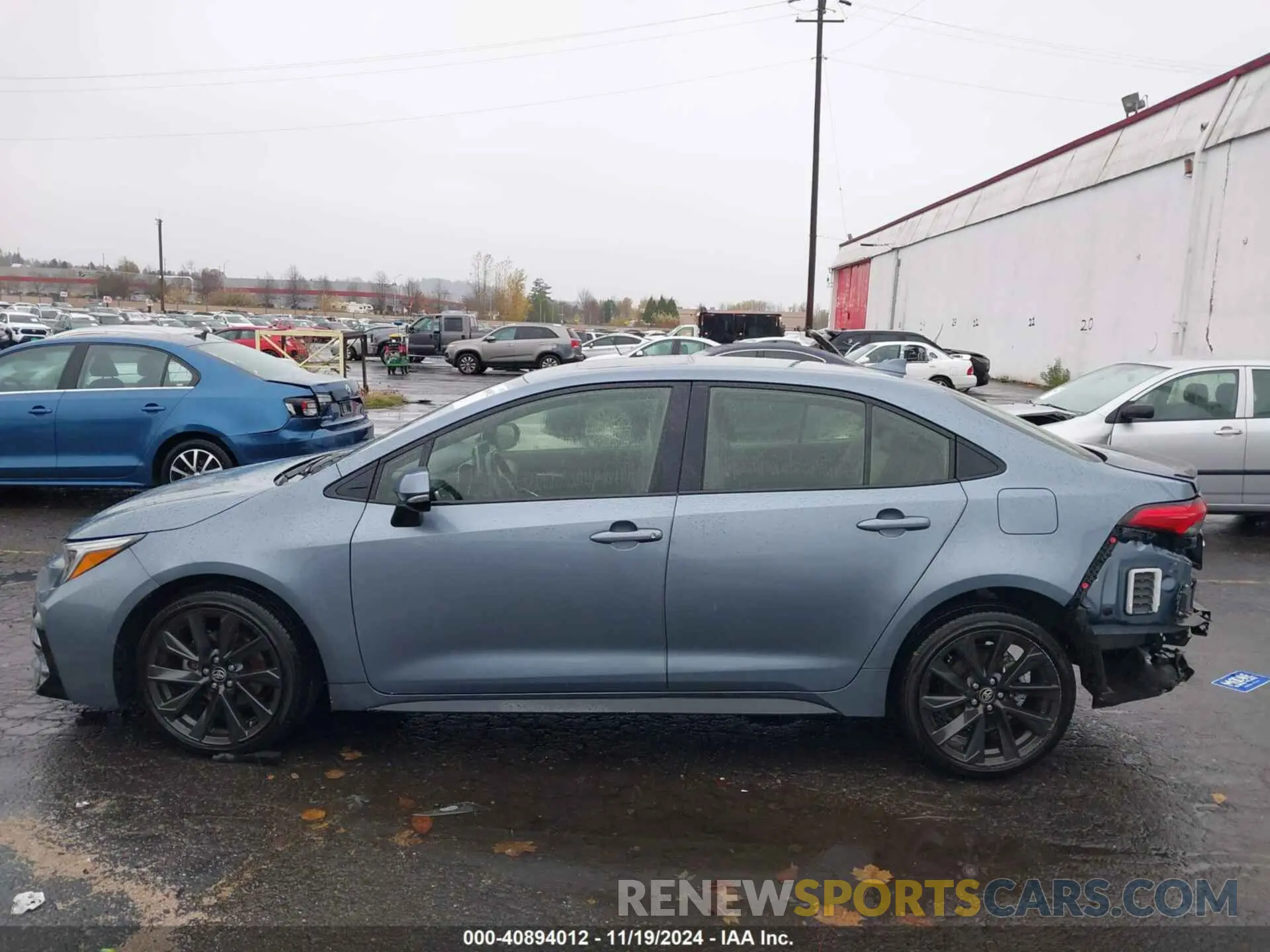 15 fotografías del automóvil dañado JTDT4MCE6PJ101855 TOYOTA COROLLA 2023
