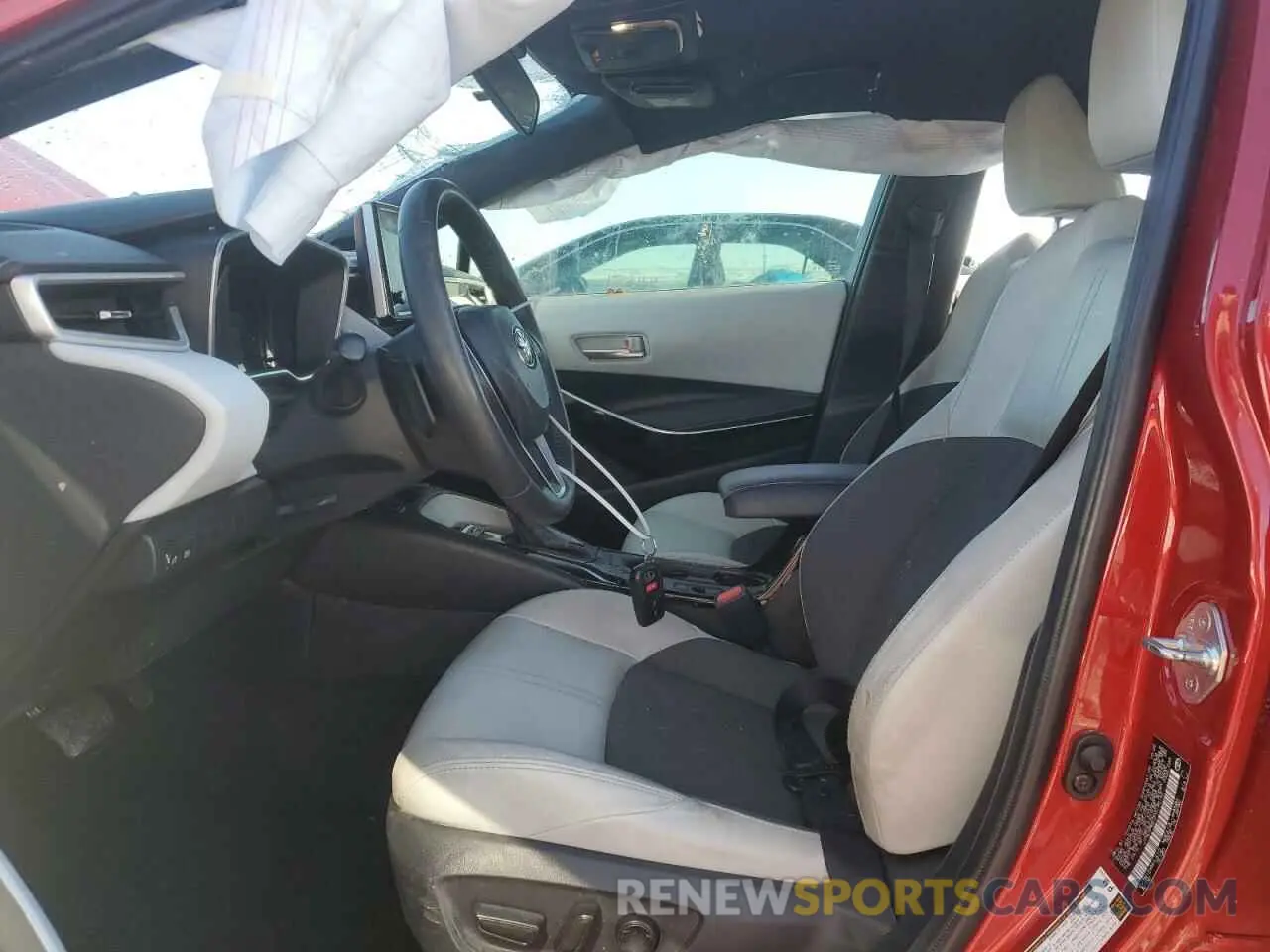 7 fotografías del automóvil dañado JTNC4MBE0P3195152 TOYOTA COROLLA 2023
