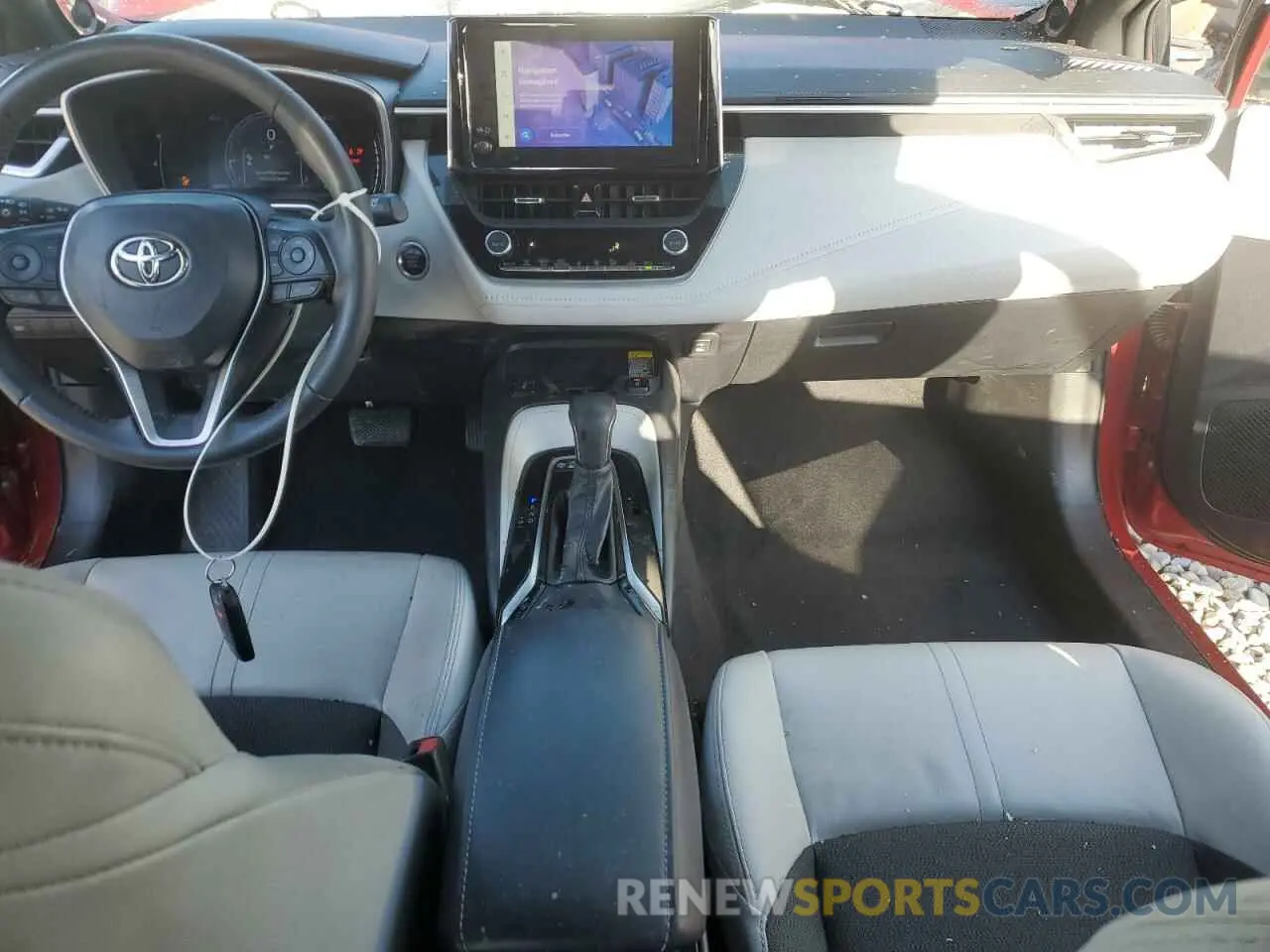 8 fotografías del automóvil dañado JTNC4MBE0P3195152 TOYOTA COROLLA 2023
