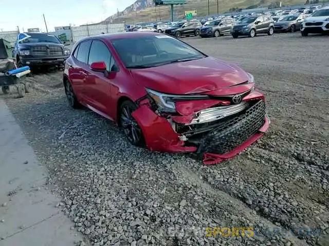 11 fotografías del automóvil dañado JTNC4MBE0P3195359 TOYOTA COROLLA 2023
