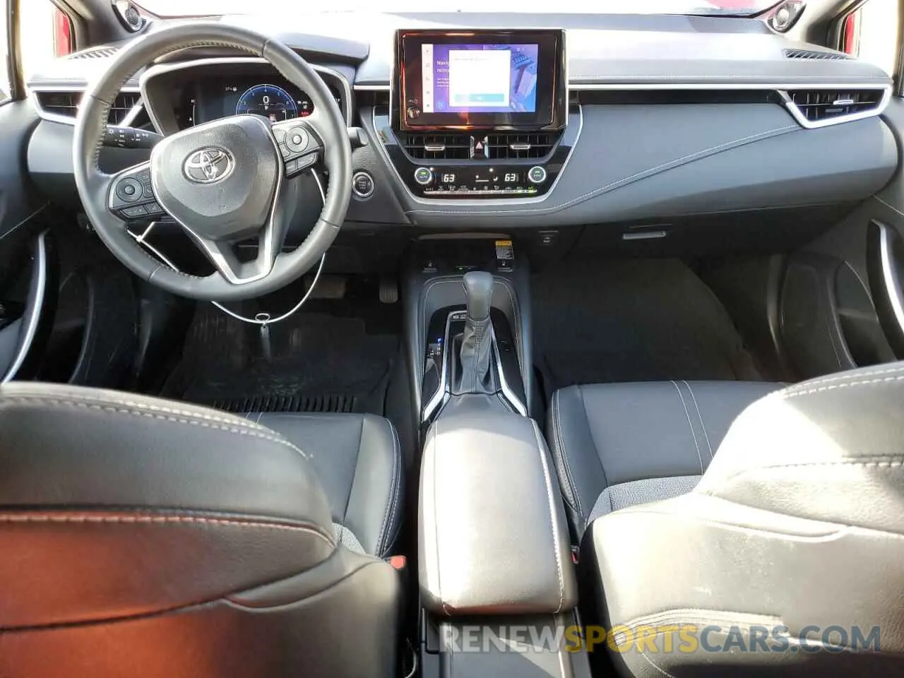 8 fotografías del automóvil dañado JTNC4MBE0P3195359 TOYOTA COROLLA 2023