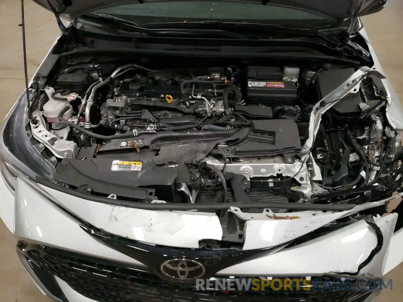 11 fotografías del automóvil dañado JTNC4MBE1P3198366 TOYOTA COROLLA 2023