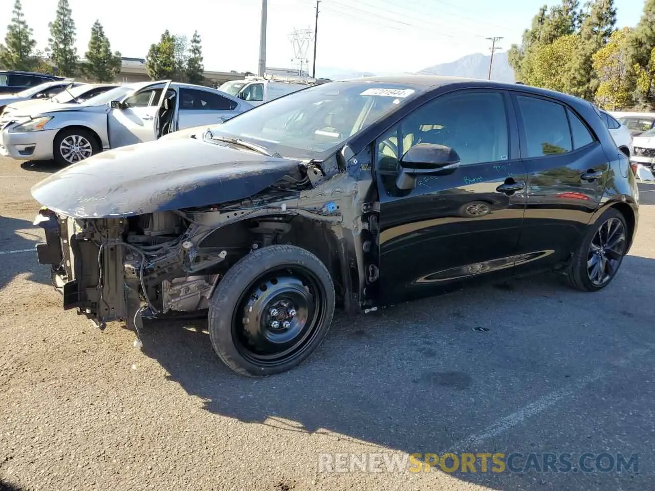 1 fotografías del automóvil dañado JTNC4MBE1P3203677 TOYOTA COROLLA 2023
