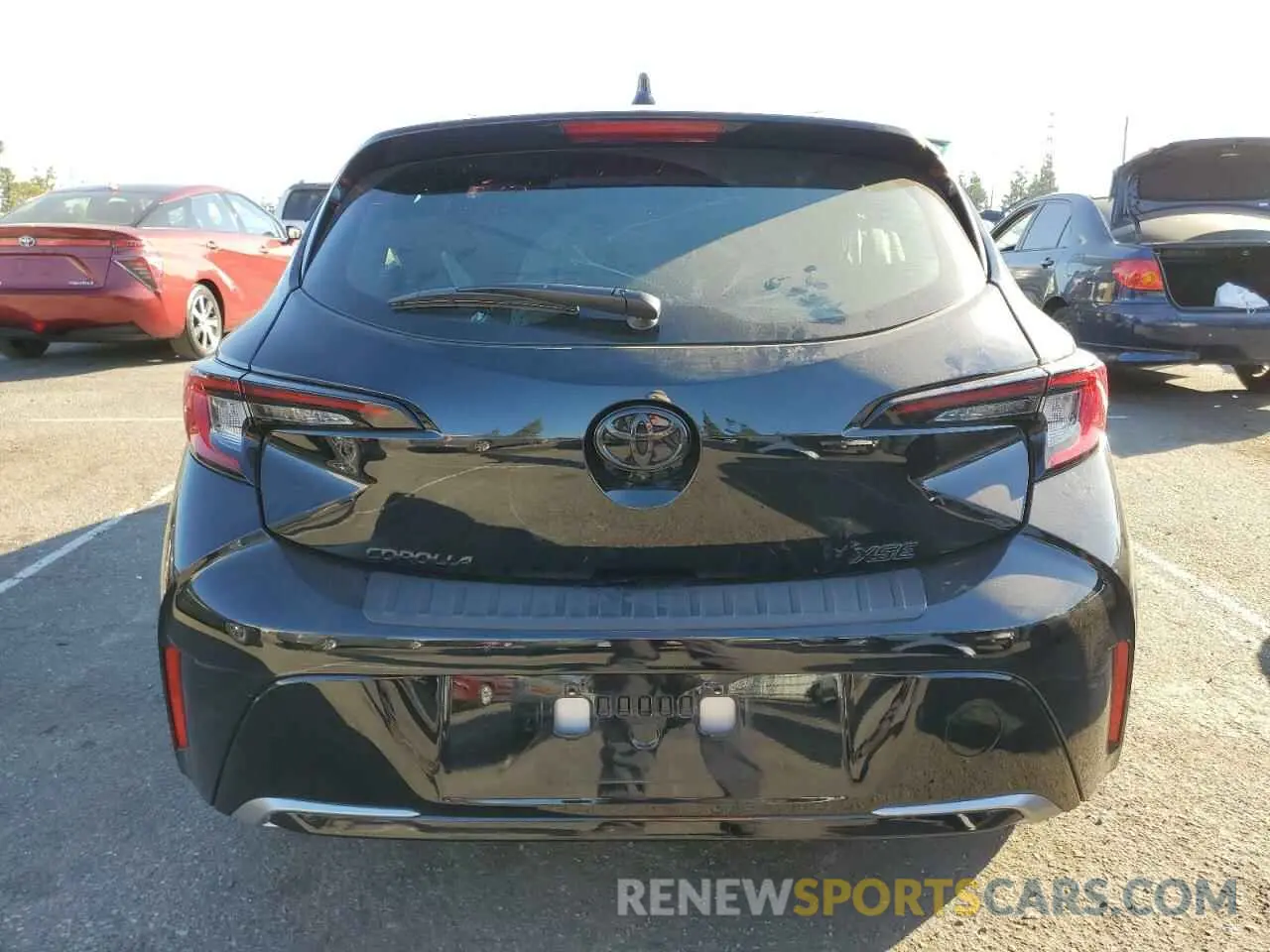6 fotografías del automóvil dañado JTNC4MBE1P3203677 TOYOTA COROLLA 2023