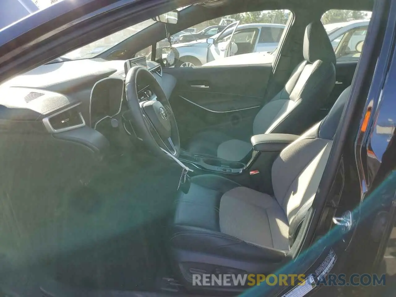 7 fotografías del automóvil dañado JTNC4MBE1P3203677 TOYOTA COROLLA 2023