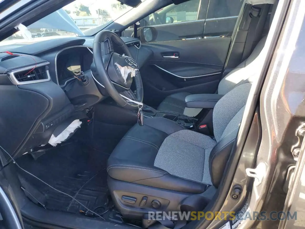 7 fotografías del automóvil dañado JTNC4MBE1P3204795 TOYOTA COROLLA 2023