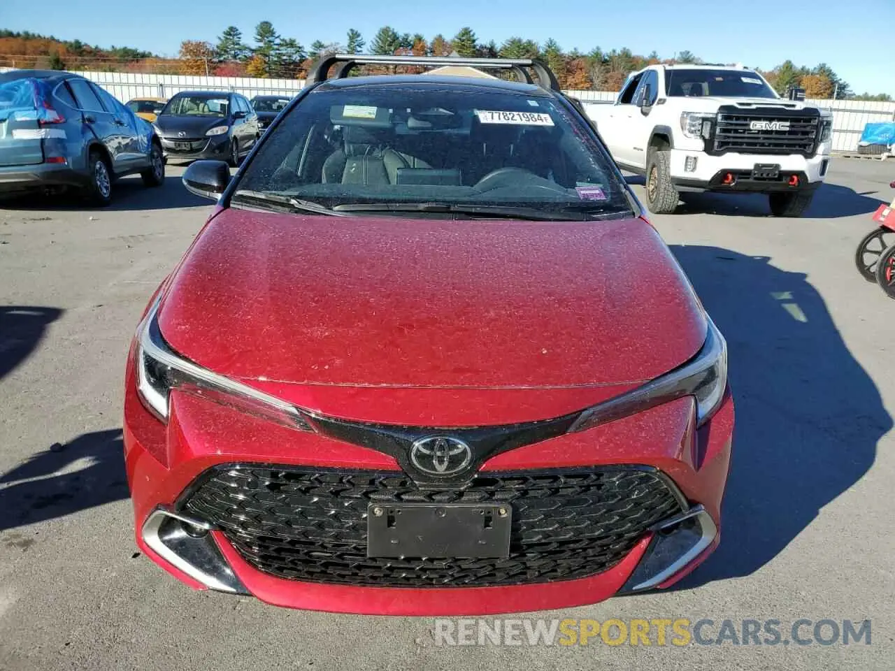 5 fotografías del automóvil dañado JTNC4MBE1P3208037 TOYOTA COROLLA 2023
