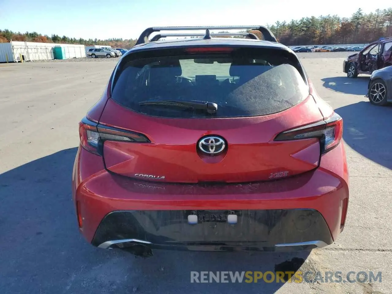 6 fotografías del automóvil dañado JTNC4MBE1P3208037 TOYOTA COROLLA 2023
