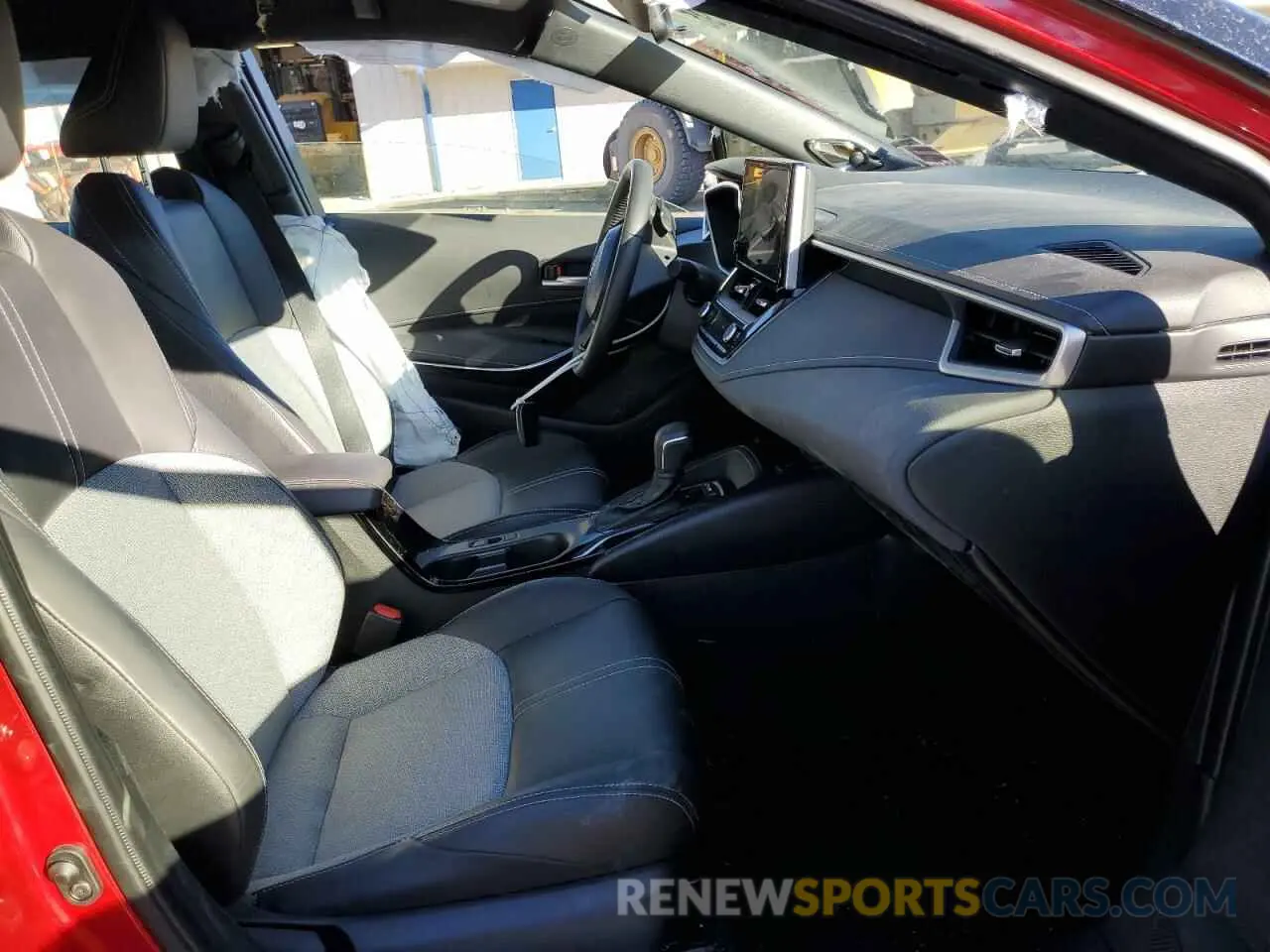 7 fotografías del automóvil dañado JTNC4MBE1P3208037 TOYOTA COROLLA 2023