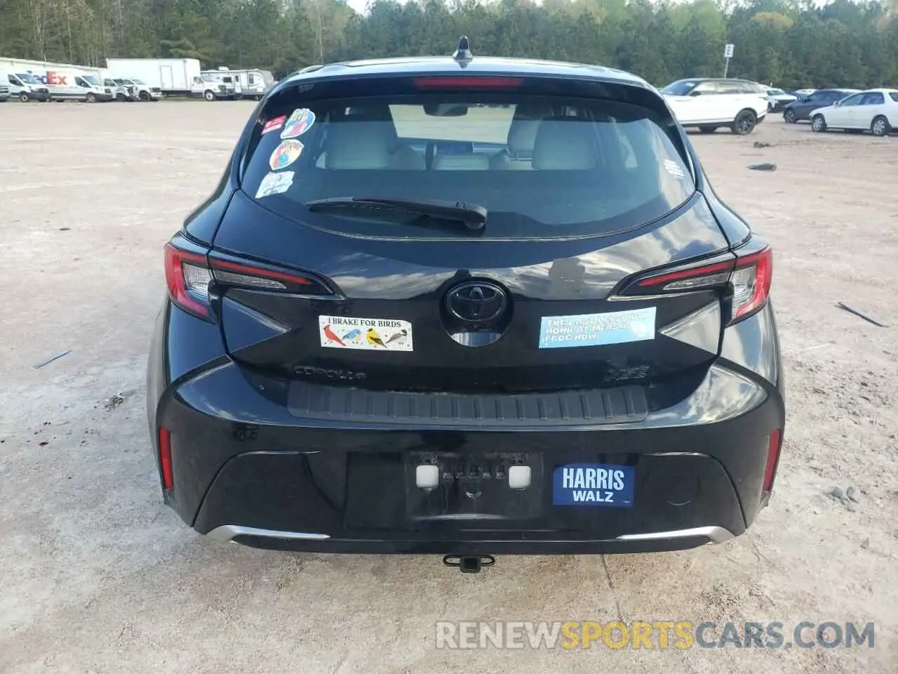 6 fotografías del automóvil dañado JTNC4MBE7P3199862 TOYOTA COROLLA 2023