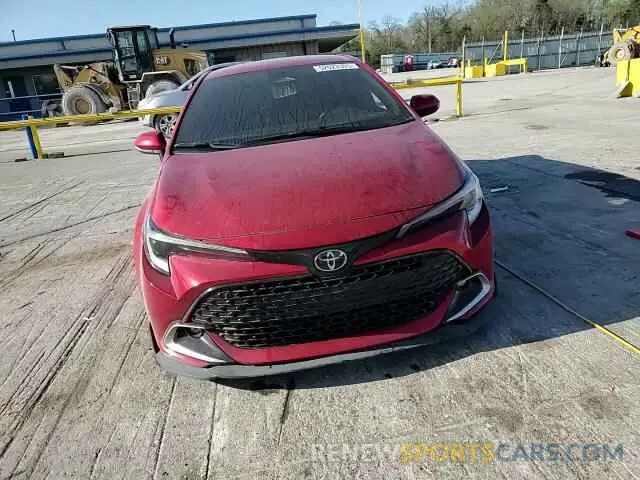 11 fotografías del automóvil dañado JTNC4MBE7P3209001 TOYOTA COROLLA 2023