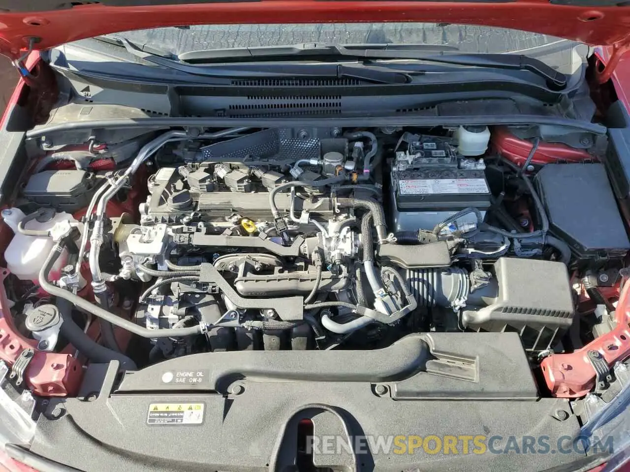 12 fotografías del automóvil dañado JTNC4MBE7P3209001 TOYOTA COROLLA 2023
