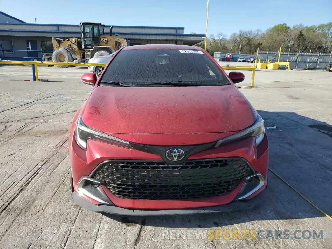 5 fotografías del automóvil dañado JTNC4MBE7P3209001 TOYOTA COROLLA 2023