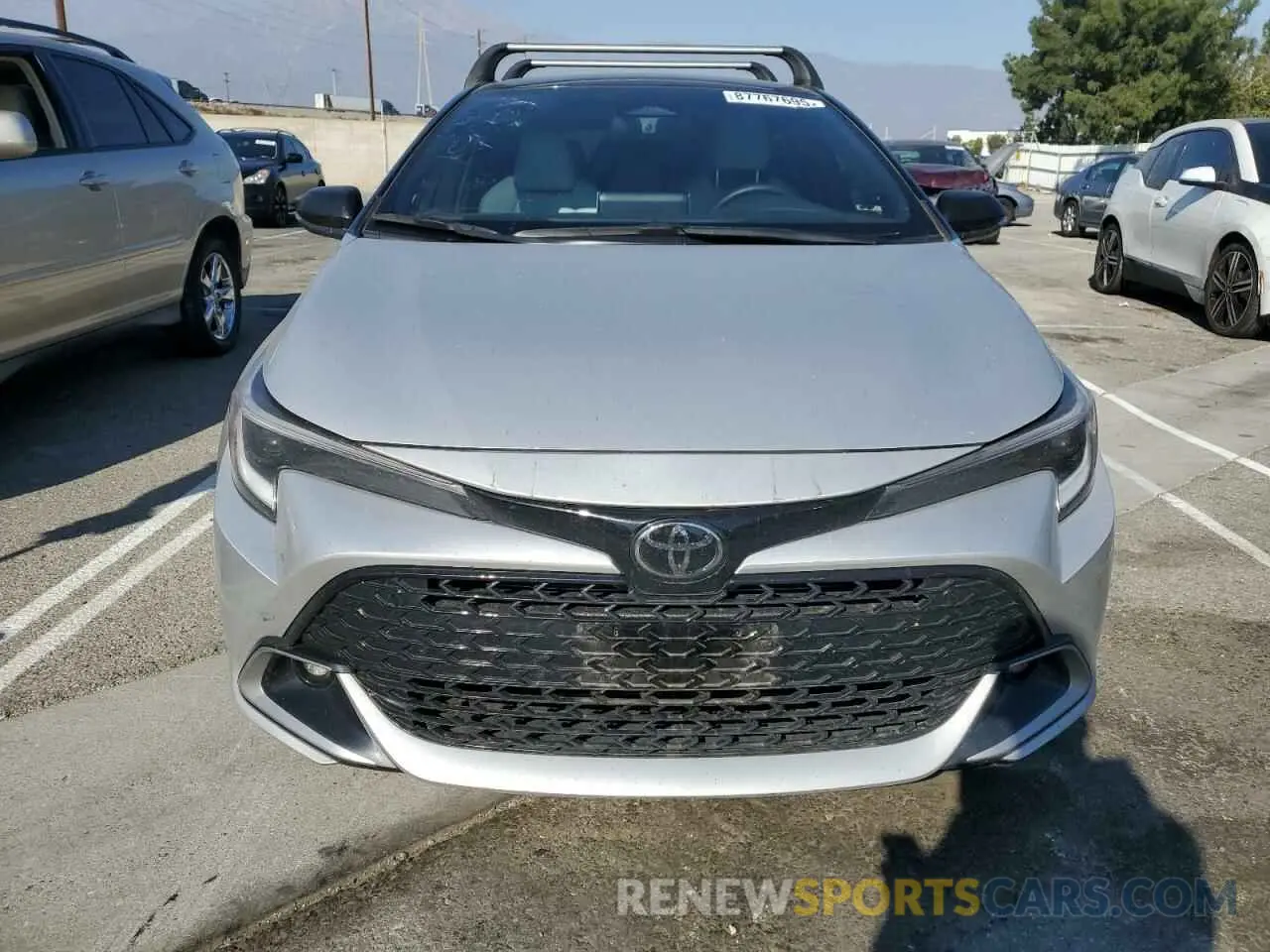 5 fotografías del automóvil dañado JTNC4MBE8P3209251 TOYOTA COROLLA 2023