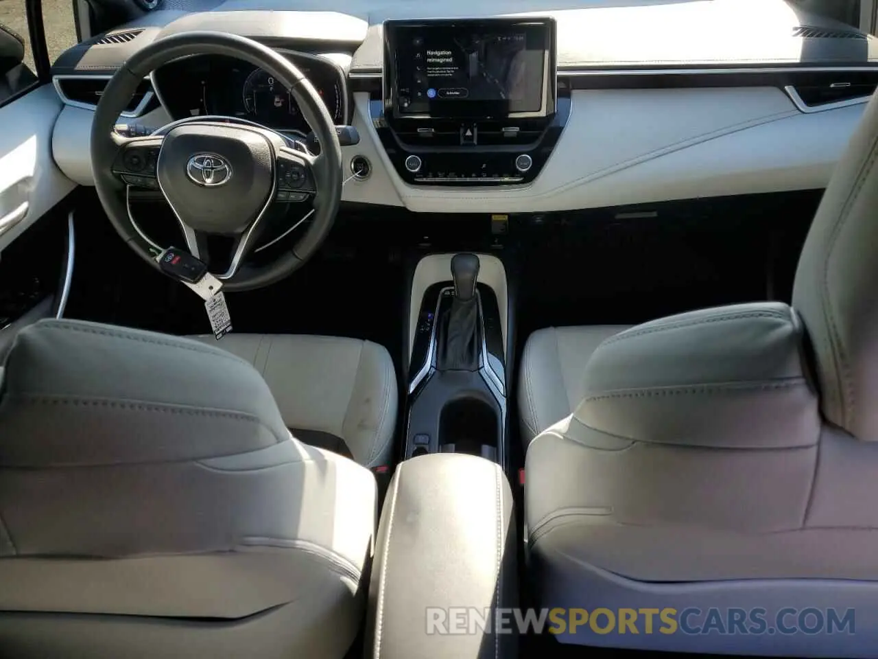 8 fotografías del automóvil dañado JTNC4MBE8P3209251 TOYOTA COROLLA 2023