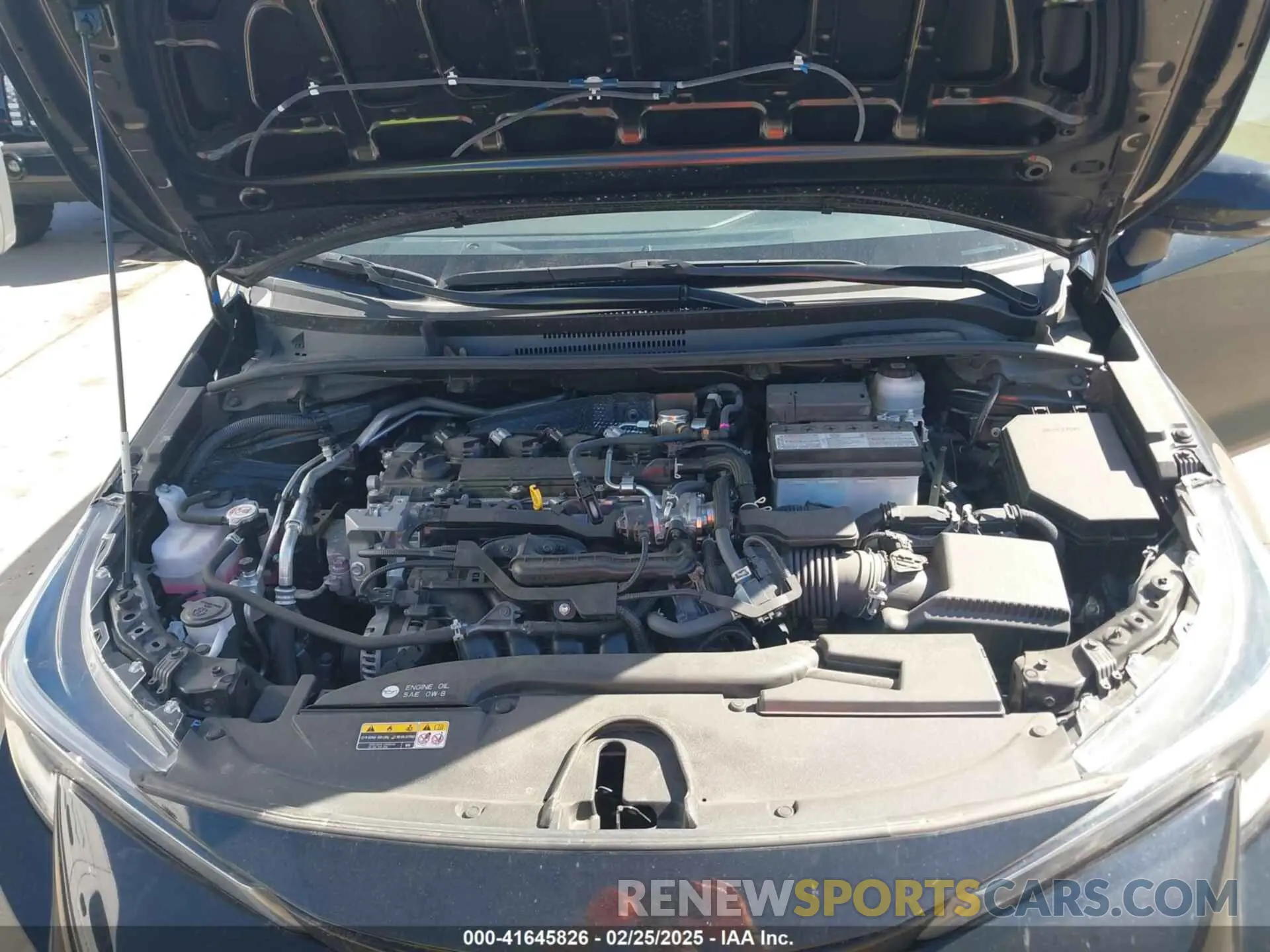 10 fotografías del automóvil dañado JTND4MBE0P3207630 TOYOTA COROLLA 2023