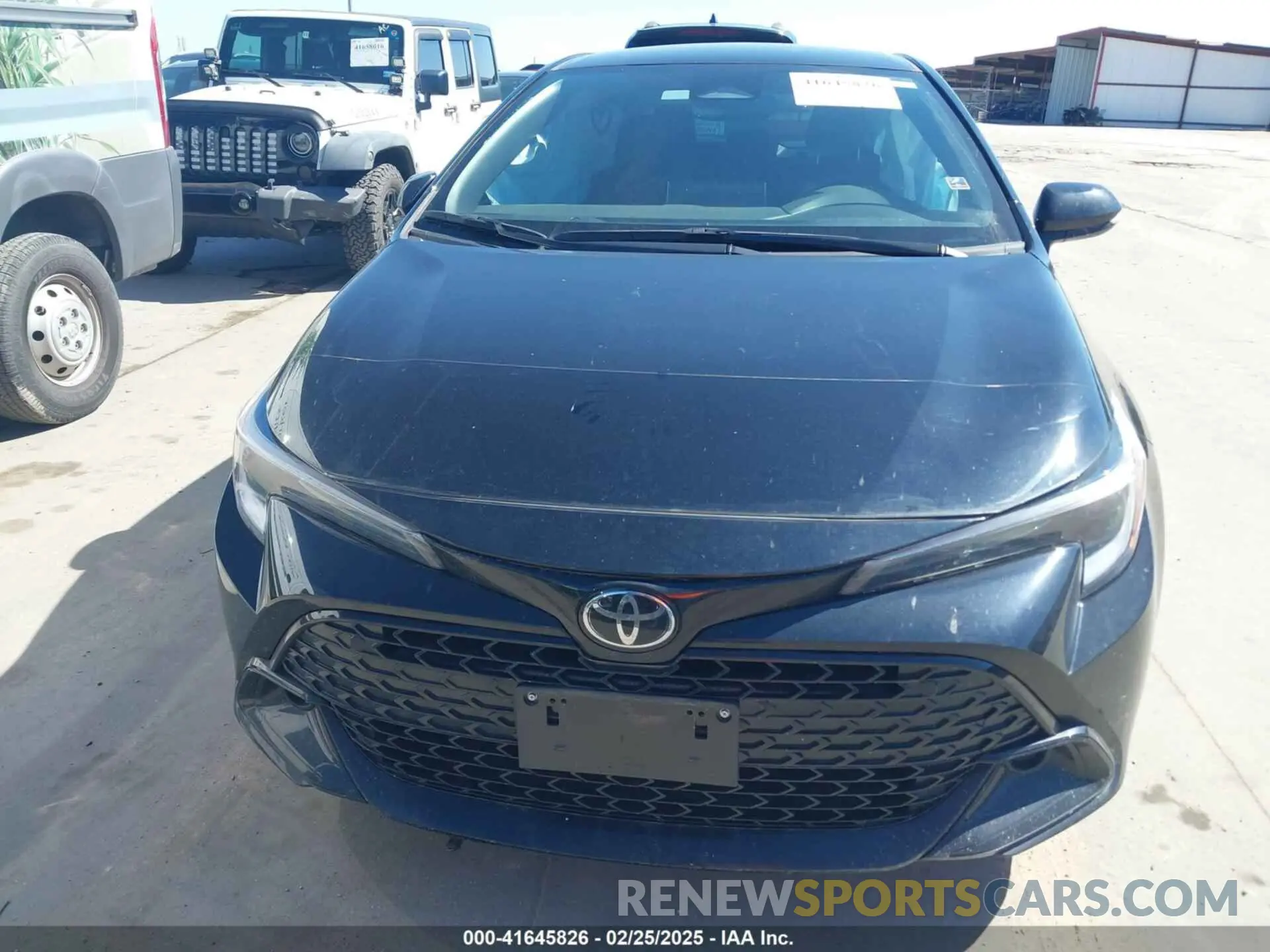 12 fotografías del automóvil dañado JTND4MBE0P3207630 TOYOTA COROLLA 2023