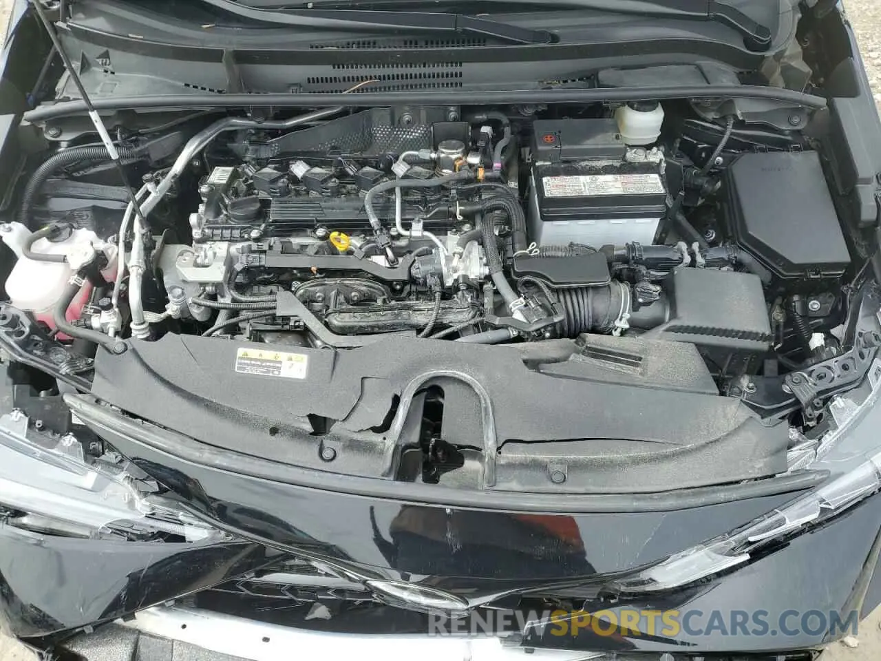 11 fotografías del automóvil dañado JTND4MBE0P3209992 TOYOTA COROLLA 2023