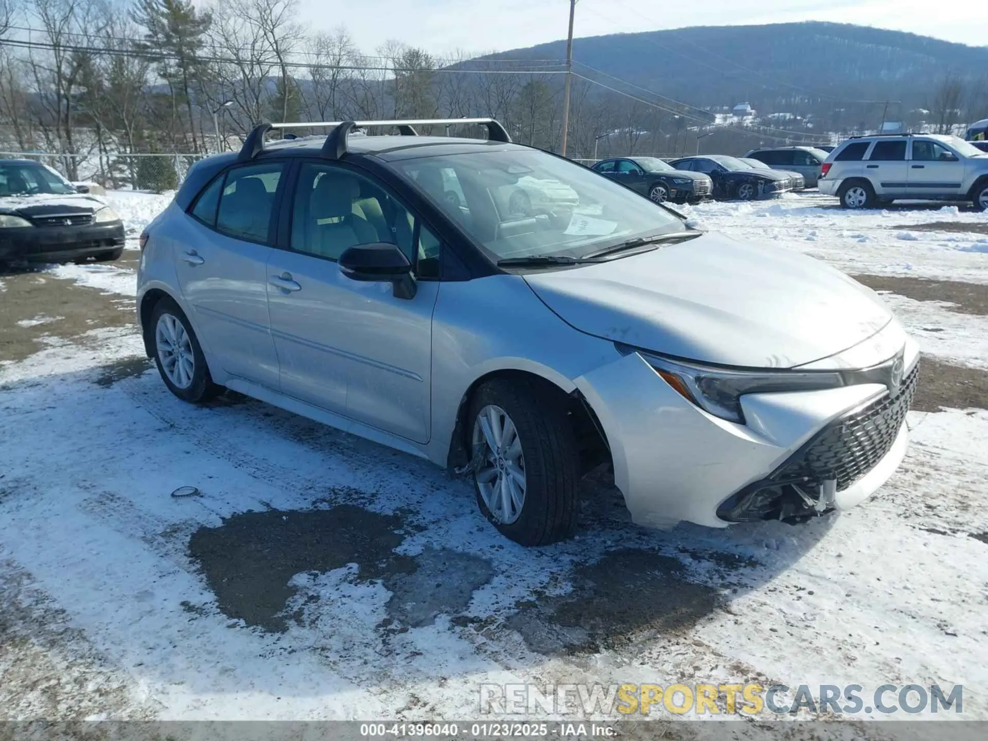 1 fotografías del automóvil dañado JTND4MBE2P3198882 TOYOTA COROLLA 2023
