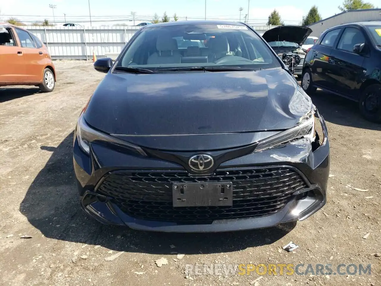 5 fotografías del automóvil dañado JTND4MBE2P3203031 TOYOTA COROLLA 2023