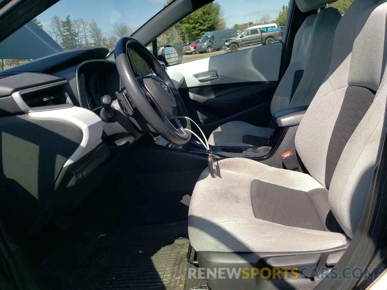 7 fotografías del automóvil dañado JTND4MBE2P3203031 TOYOTA COROLLA 2023