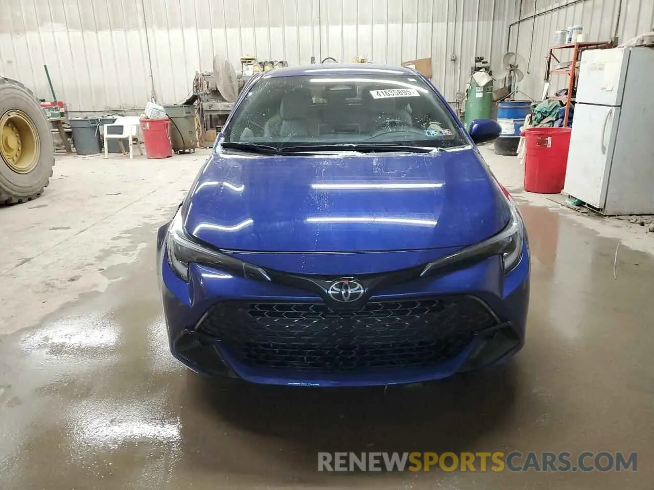 5 fotografías del automóvil dañado JTND4MBE4P3196972 TOYOTA COROLLA 2023