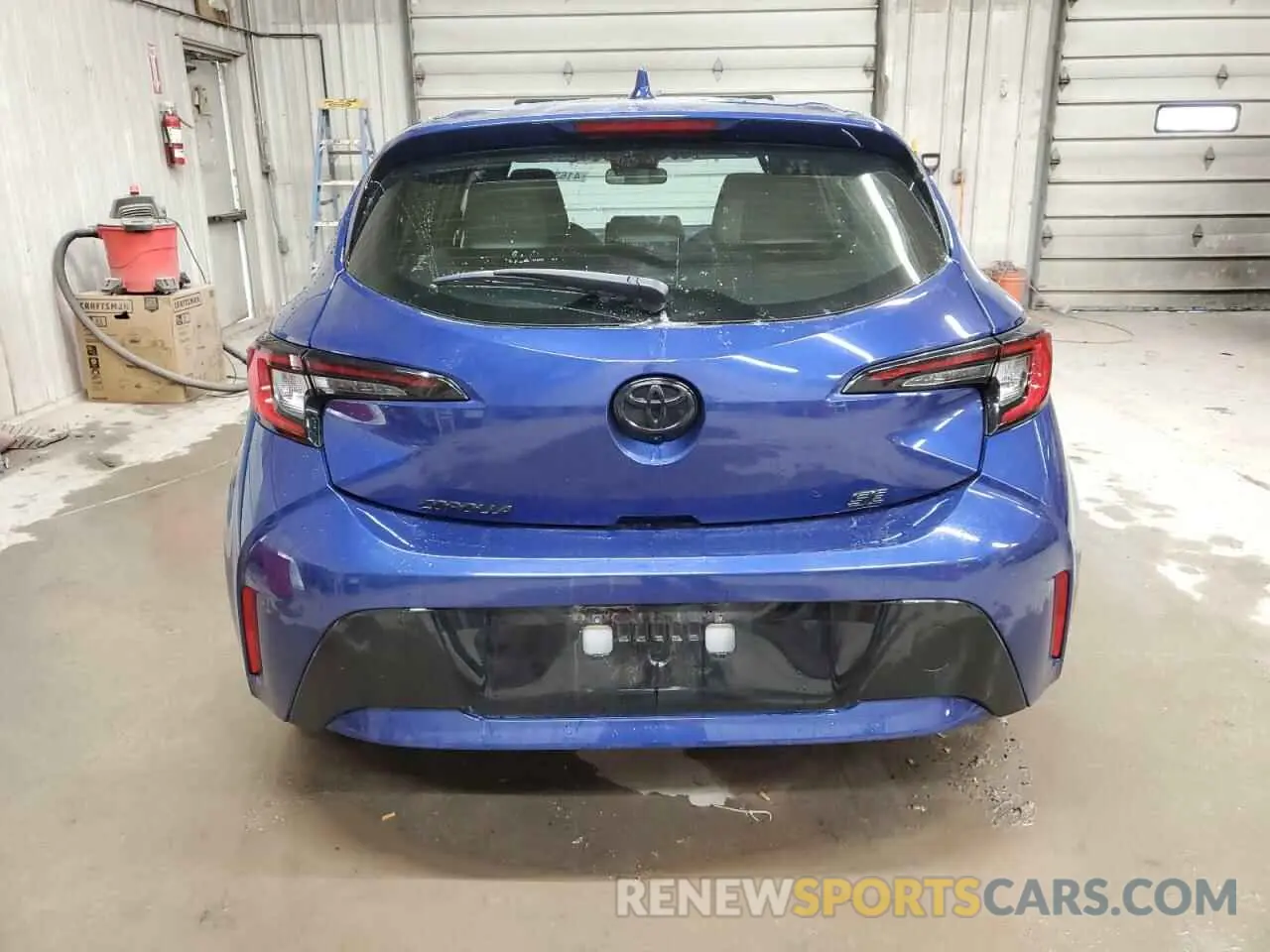 6 fotografías del automóvil dañado JTND4MBE4P3196972 TOYOTA COROLLA 2023
