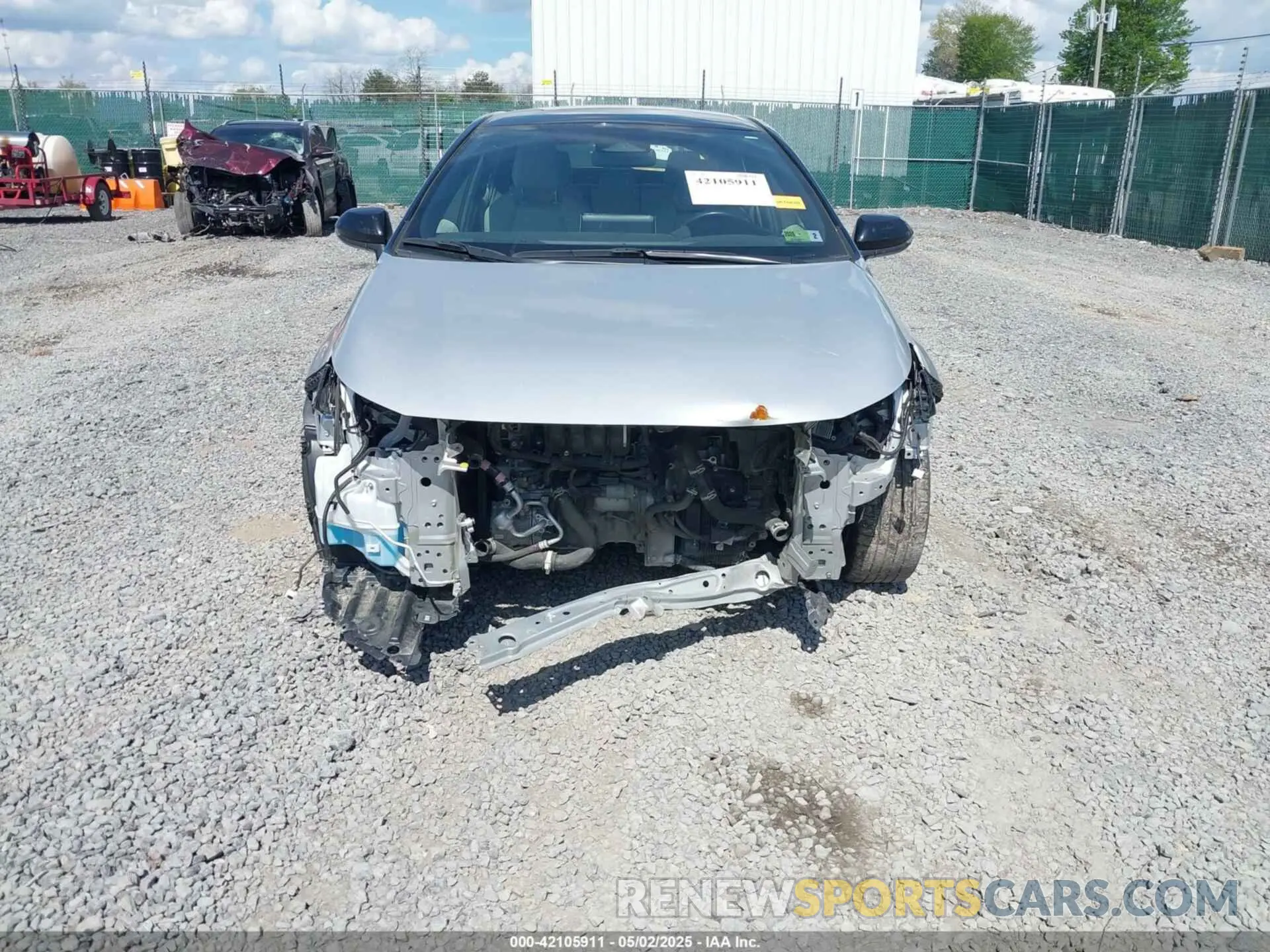 6 fotografías del automóvil dañado JTND4MBE4P3199497 TOYOTA COROLLA 2023