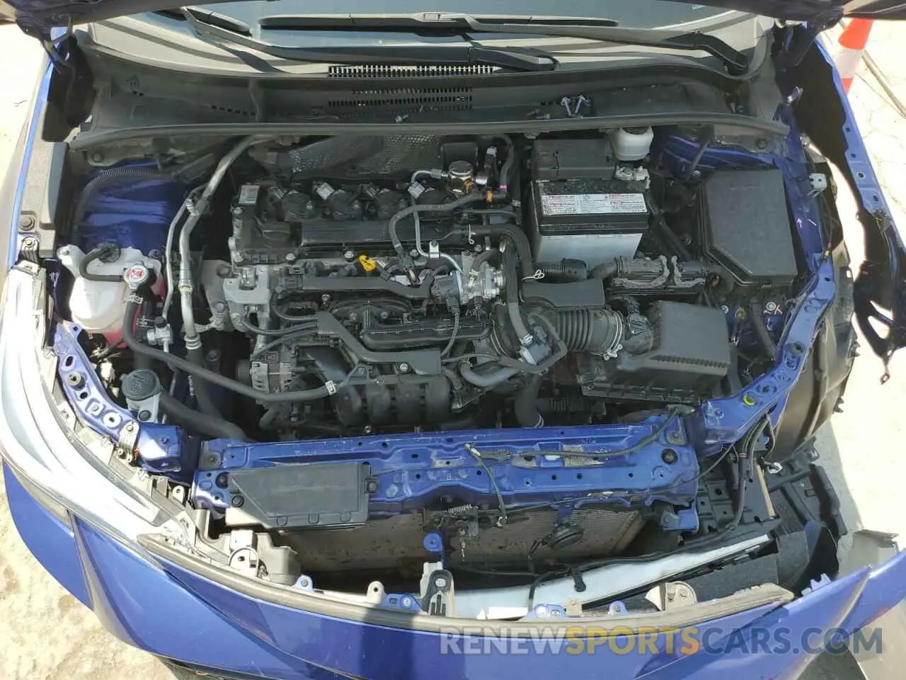 11 fotografías del automóvil dañado JTND4MBE4P3206769 TOYOTA COROLLA 2023